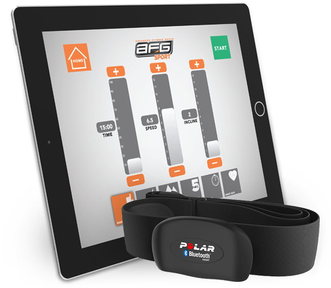 Free Workout App on the Horizon 7.0AT - Tablet or Smart Phone