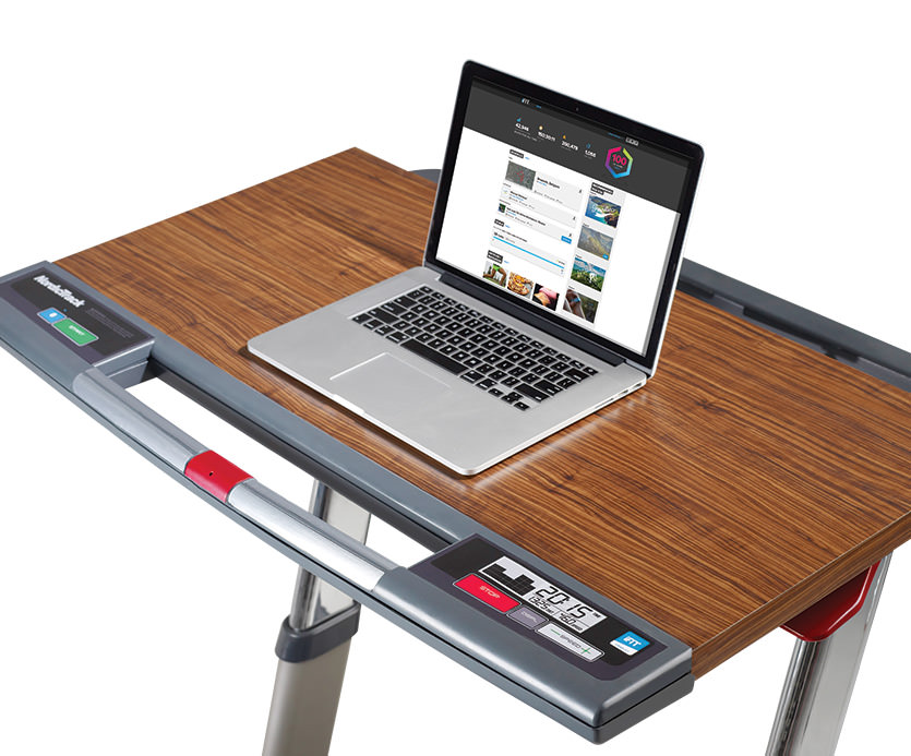 Nordictrack Treadmill Desk Platinum Closer Look