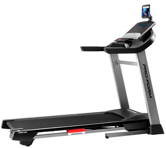 ProForm Power 1295i Treadmill with iFit Coach workouts, tracking capability and bright display