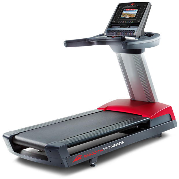 Smooth 13.75 TL Treadmill With Red Accents