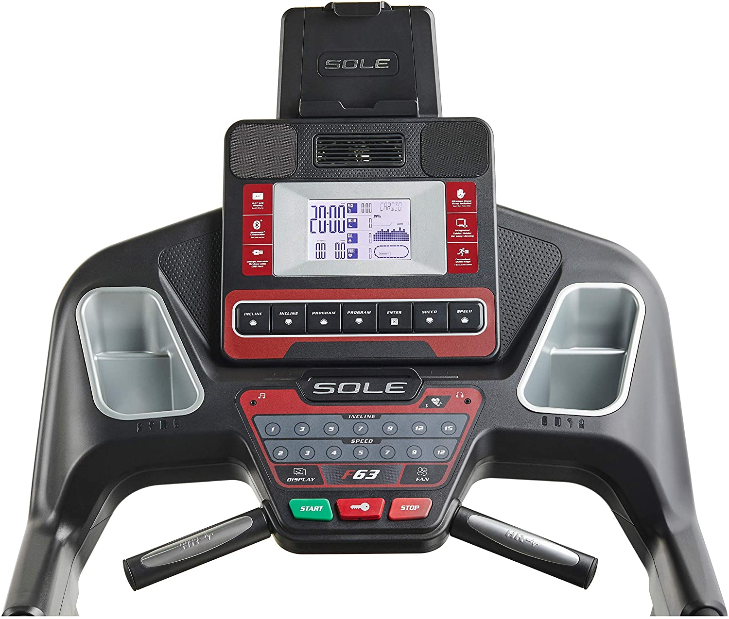 Sole Fitness F63 Treadmill Console