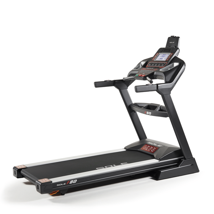Sole F80 Folding Treadmill With 3.5 CHP motor, 15% Incline and Wireless Heart Rate Monitoring