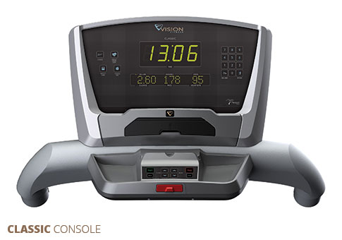 Vision Treadmills Classic Console