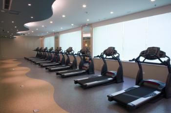 Treadmills in Gym