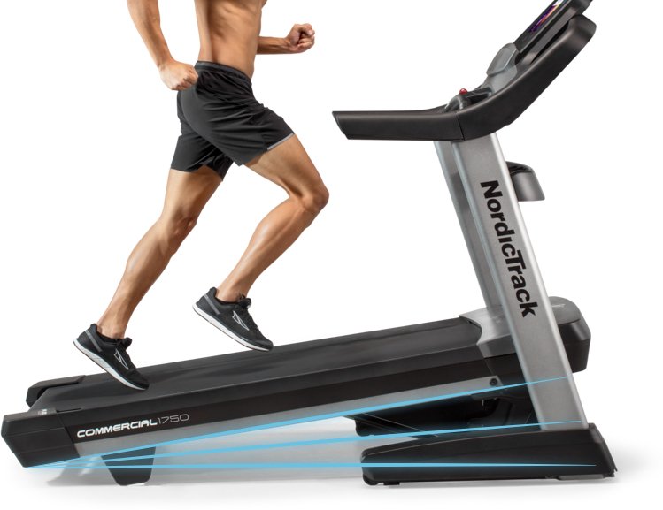 NordicTrack 1750 - Incline and Decline Capability