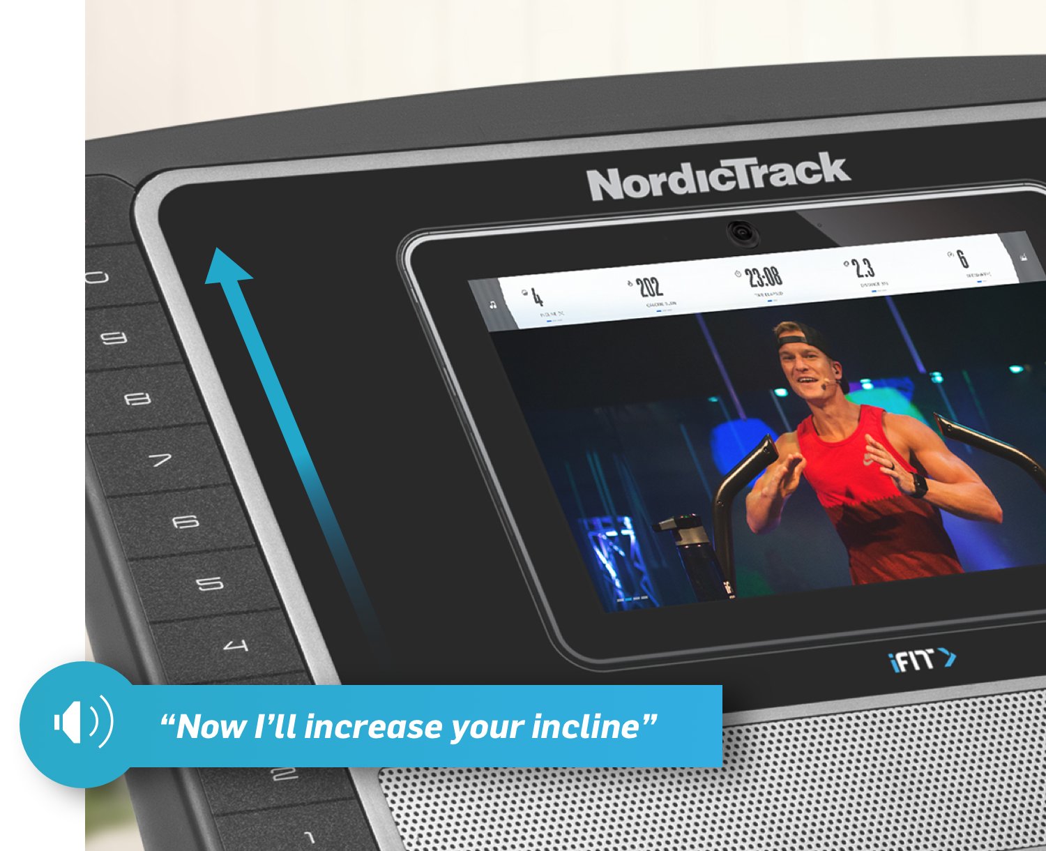 NordicTrack T 8.5 S Treadmill - 10" Smart HD Touch Screen Display