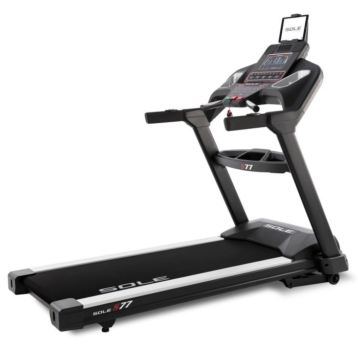 Sole S77 Treadmill - Non Folding With 15% Incline Capability and Heart Rate Control Programs
