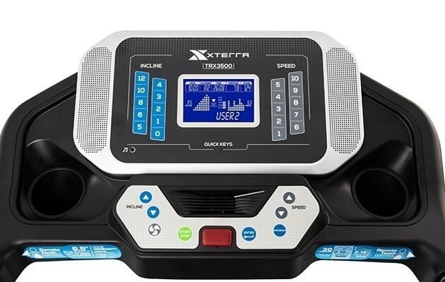 Xterra TRX3500 Treadmill Console